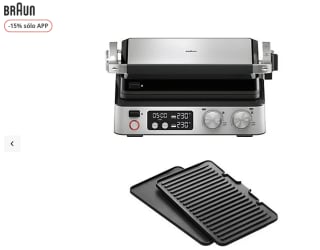 Grill Braun CG7040 2000W Posiciones 3 en 1 por solo 90,10€