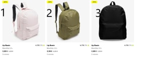 Recopilación mochilas up desde Sprinter por 3,99€