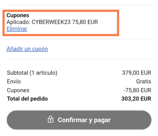 Xiaomi POCO F5 5G Smartphone 12GB+256GB por 303,20€