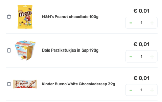 Foodello boodschappen vanaf slechts 1 cent (+5 euro extra korting dmv code)