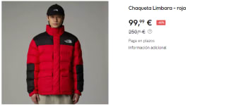 Chaqueta con aislamiento térmico Ternua Limbara para hombre por 99.99€