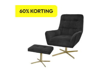 60% korting op Riverdale stoelen bij Timco Voordeelmarkt