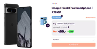 Google Pixel 8 Pro 128GB Blauw of Zwart voor €499 bij Ibood