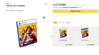 Videojuego Yakuza: Like a Dragon PS5 por 12,99€