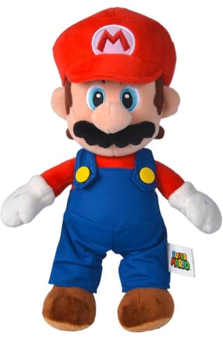 Peluche Super Mario por 14,96€.