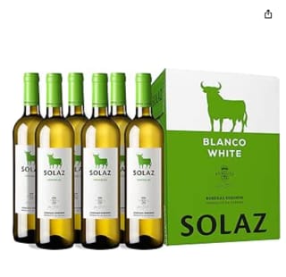 Pack 6 botellas Vino Solaz Blanco por 12.82€