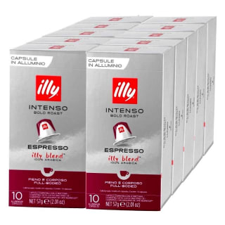 master espresso intenso illy 100 cápsulas para Nespresso, por solo 22,6€