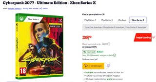 Cyberpunk Ultimate voor €29,99 bij Bol