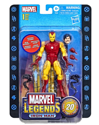 Figura Iron Man Los Vengadores Marvel Legends Hasbro Fan por 20€