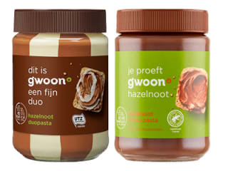 Alle g'woon smeerpasta aan €1,49 bij Hoogvliet