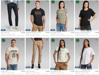 30% korting op veel items in de sale bij G-Star RAW