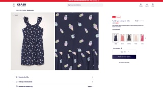 Vestido para Niña Kiabi estampado por solo 2€