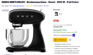 SMEG SMF03BLEU - Keukenmachine voor €379 bij Bol