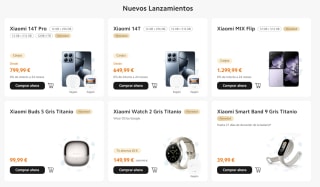 Cupones 20% descuento en tienda Xiaomi