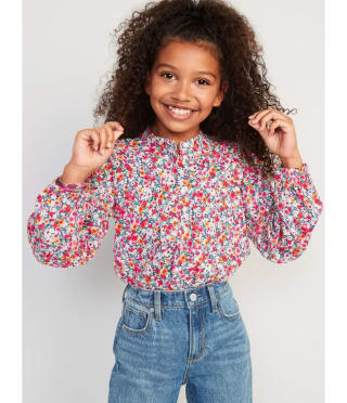 Top Manga Larga Old Navy Niña por solo $16.190