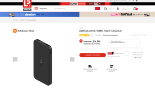 Batería externa portátil Xiaomi de 10000mAh por $14.990