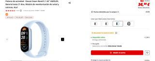 Xiaomi Smart Band 9 por solo 25,28€