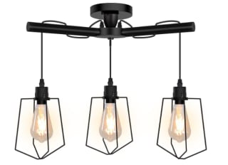 Lámpara Techo Colgantes 3 Luces E27 por 19.44€