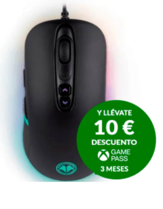 Ratón Gaming Millenium Optic 1 Advanced 8000DPI por 9.9€