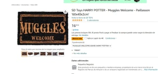 Felpudo modelo The Black Gates of Mordor 60 x 40 cm por 12,95€ (3 modelos)