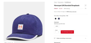 Tot 50% korting tijdens de Under Armour sale