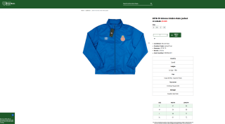 Chaqueta impermeable Girona Umbro por 14,99€