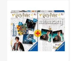 Puzzle Ravensburger Harry Potter 25+36+49 + Harry Potter Memory por 9.59€