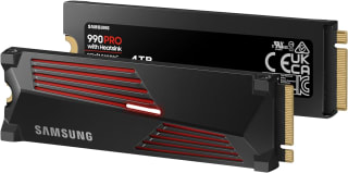 Samsung 990 PRO Heatsink SSD PCIe 4.0 NVMe M.2 - 4TB voor €294,99 bij Amazon