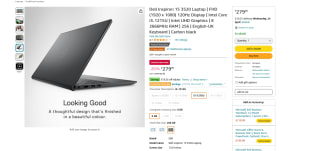 Portátil Dell Inspiron 15 3520 Laptop FHD 1920 x 1080 120Hz Display Intel Core i3-1215U por 279€