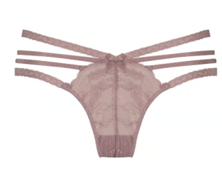 Hunkemöller Dames Lingerie String Lorraine - Paars voor €5,10 dmv code bij Secret sales
