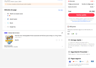 Pack 6 Lenor UNstoppables Perlas Suavizante de Perfume para la Ropa 6 x 210 g varios a elegir por 21,13€