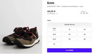 Sandalias de Trekking Keen ZERRAPORT TRAIL por 46€