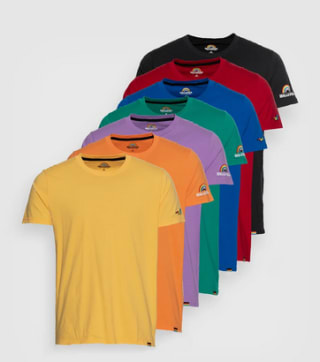 Pack 7 Camisetas HOLLISTER para Hombre a solo 33€