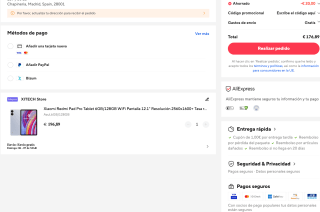 Xiaomi Redmi Pad pro 2,5K a solo 176,89€