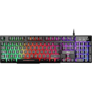 Rii RK100+ Teclado retroiluminado Gaming por 12,74€.