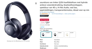 Anker Soundcore Q20i Hoofdtelefoon voor €29,99 bij Amazon
