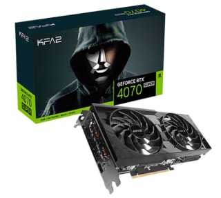 Carte graphique KFA2 GeForce RTX 4070 SUPER 1 à 639,95€