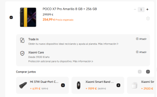 Xiaomi Poco X7 Pro de 8GB/256GB por 254,99€ y el 12GB/256GB por 271,99€