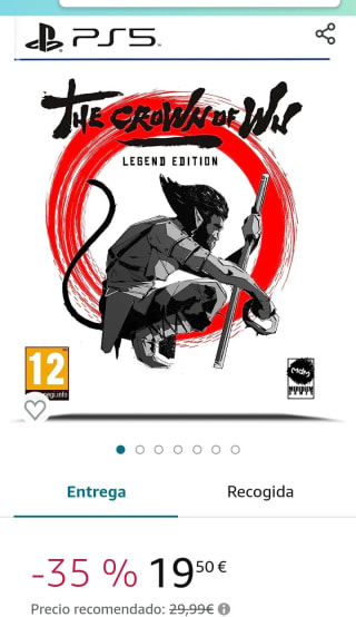 The Crown of Wu Legend Edition PS5 por 19,50€.