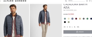 Cazadora Barth Azul por solo 14.99€