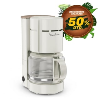 Cafetera de Goteo Moulinex FG121A, 12 Tazas por 24€