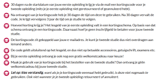 2e opleiding gratis + gratis tablet of hoofdtelefoon als je je inschrijft voor een opleiding bij NHA