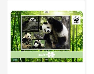 Puzzle de 1000 piezas WWF Pandas por 10.8€