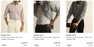 Emidio Tucci - Pantalones y Camisas por 11€