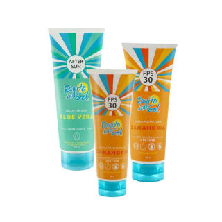 Set Petrizzio con cremas FPS 30 + gel after sun Rayito de Sol por $2.450