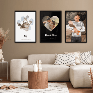 Gepersonaliseerde foto in lijst voor maar €8,44