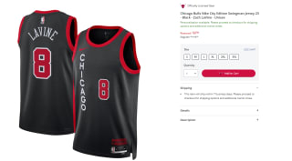 Camiseta para Hombre de los Chicago Bulls Nike City Edition de Zach Lavine por 67.8€