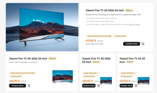Gratis 450 Mi Points + 10% extra Nuevos TV Xioami