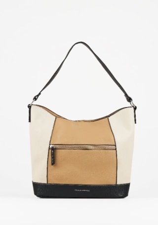 Bolso de hombro Tricolor por 15,99€.