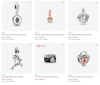 Charm Pandora desde solo 9€ dos modelos